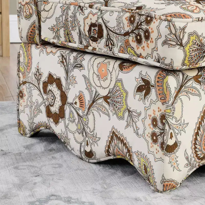 Chaise de salle à manger individuelle en flanelle avec coussin d'assise et dossier moelleux, sans accoudoirs, l'oreiller assorti peut être utilisé comme coussin lombaire