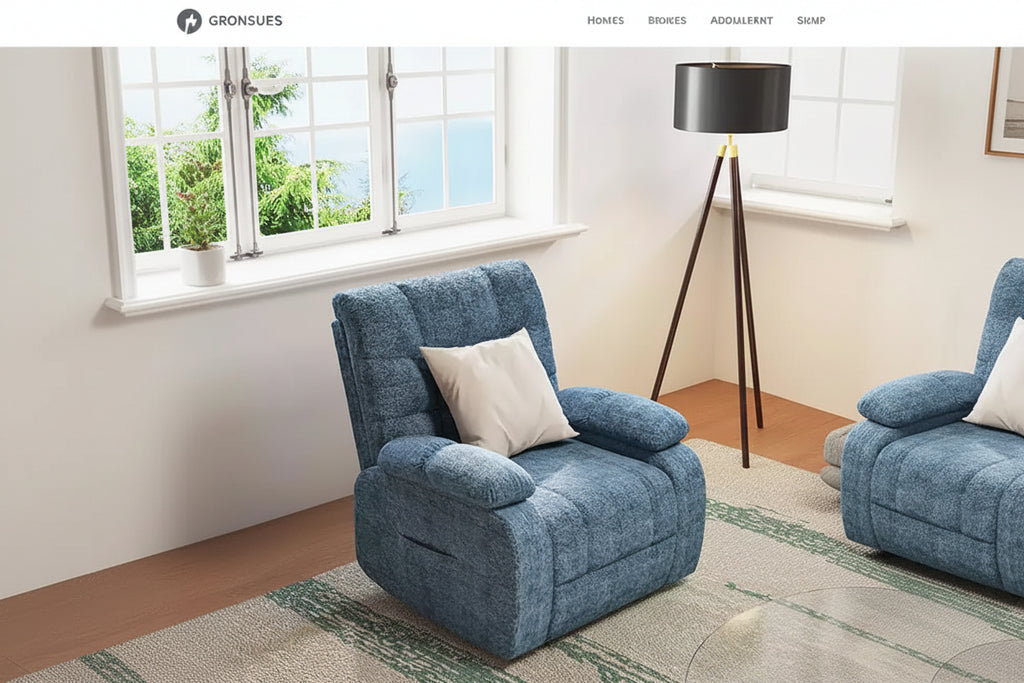 Fauteuil inclinable électrique XL6-Cloud avec massage