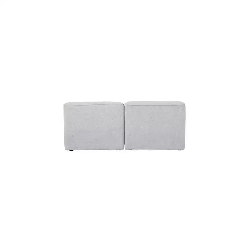 Canapé modulaire texturé en lin durable Miramar