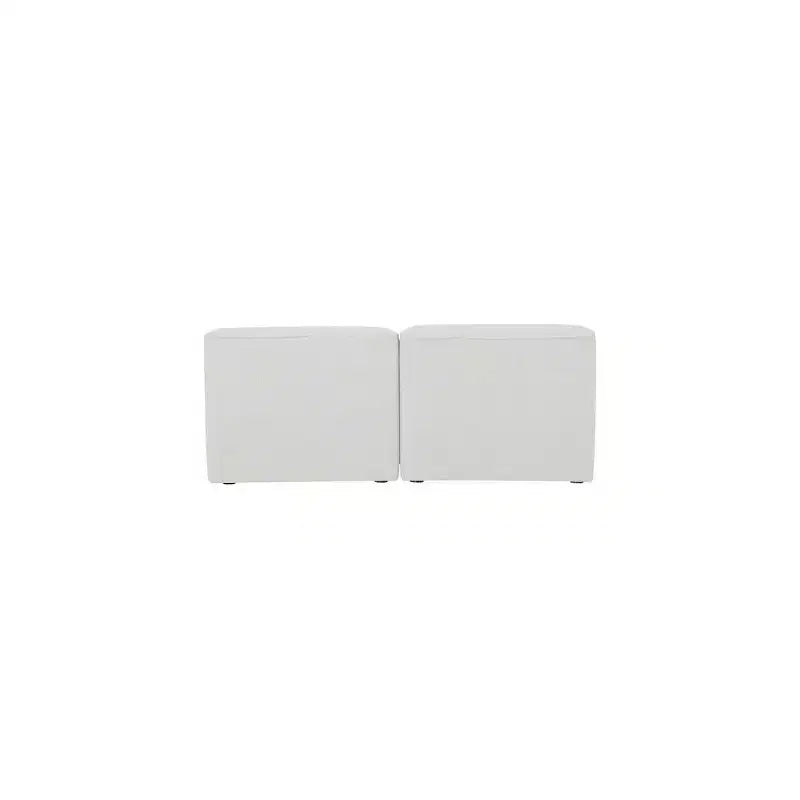 Canapé modulaire texturé en lin durable Miramar