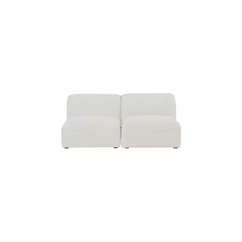 Canapé modulaire texturé en lin durable Miramar