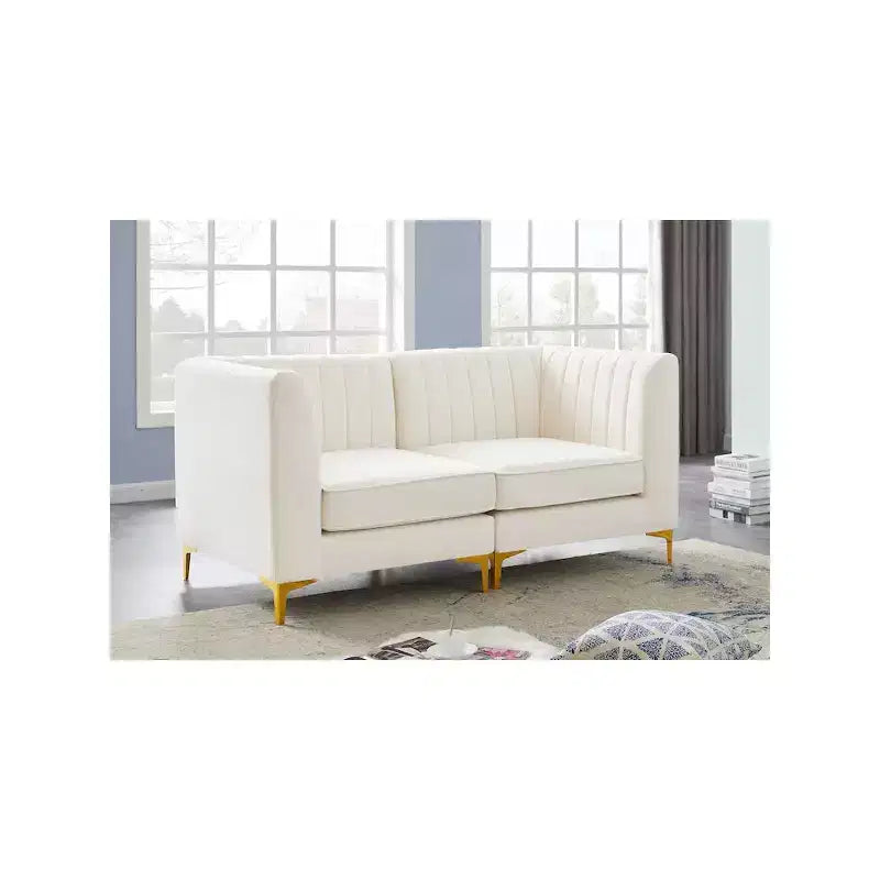 Canapé modulaire Alina Velvet