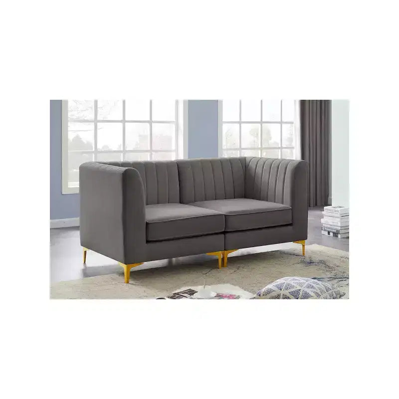 Canapé modulaire Alina Velvet