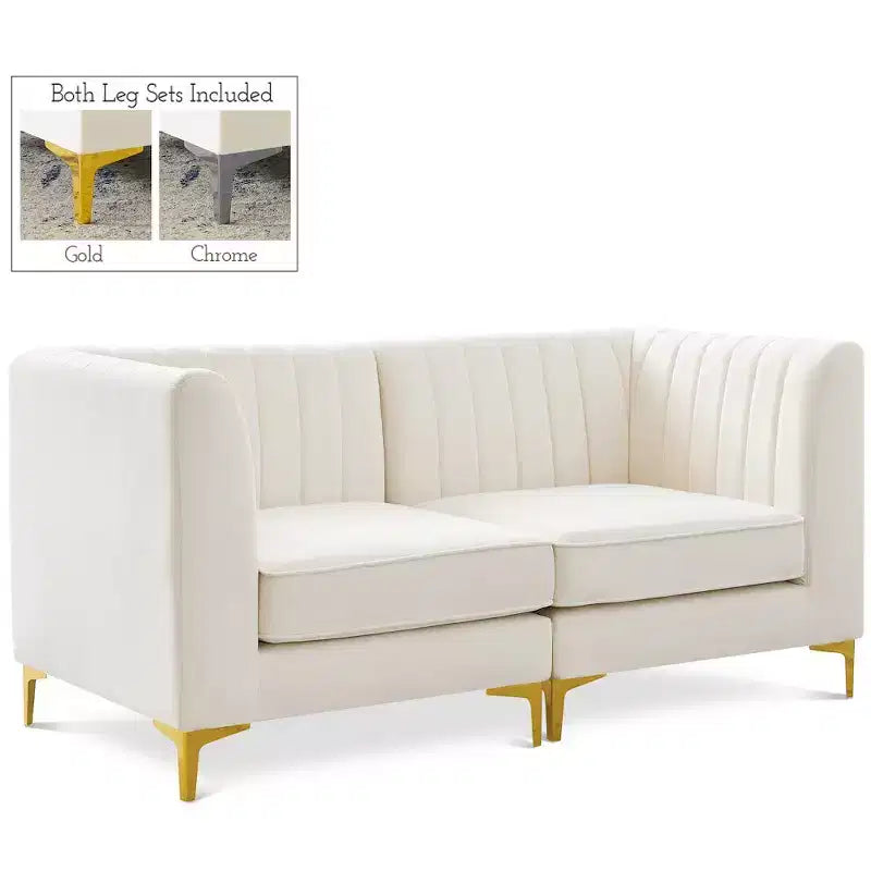 Canapé modulaire Alina Velvet