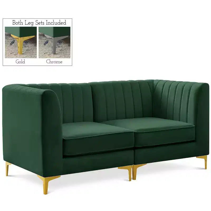 Canapé modulaire Alina Velvet